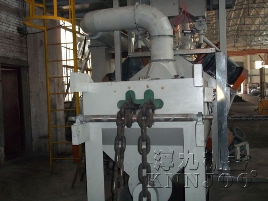 Máquina de limpieza SA2.5 -3,0 del chorreo con granalla de la cadena de ancla